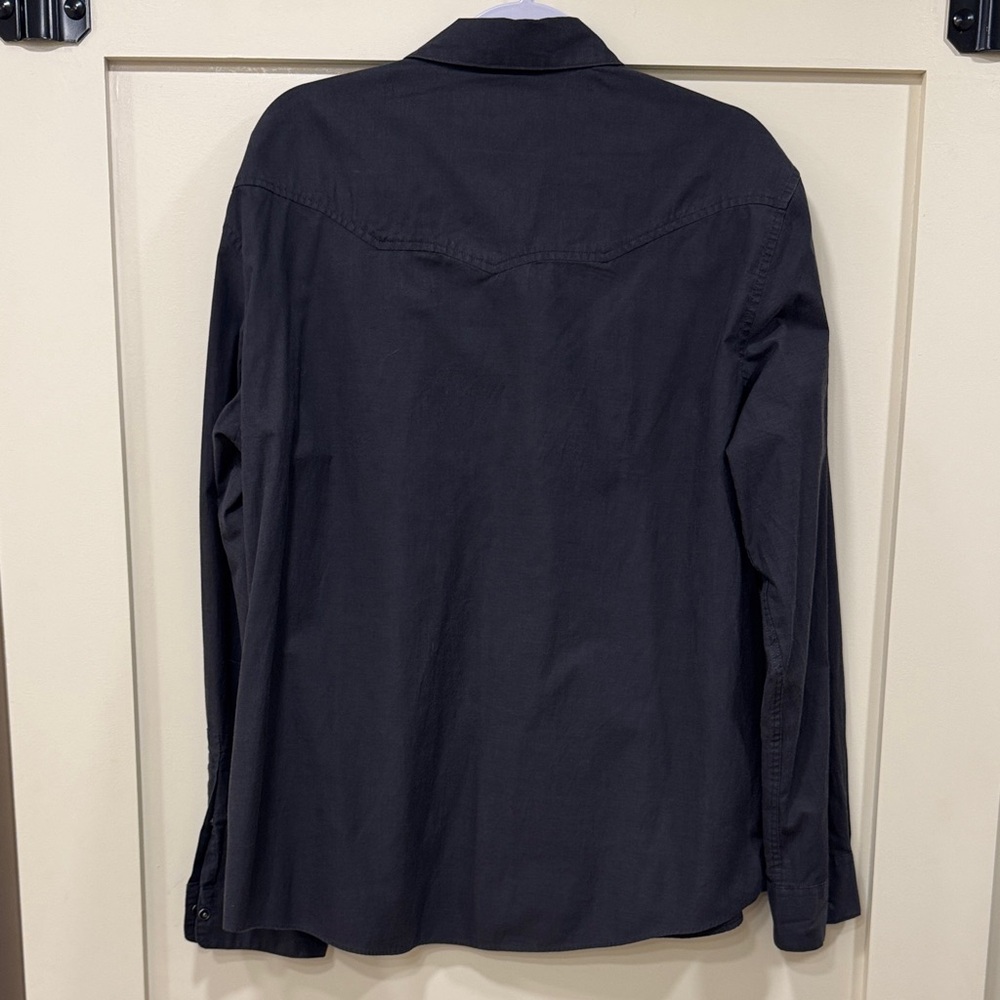 Howler Brothers Men's Charcoal Long-Sleeve Shirt - Picture 6 of 6